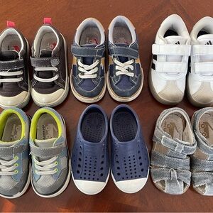 Boys Sz 7 Shoes - 6 pairs!